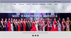 Desktop Screenshot of mrswashingtonpageant.org