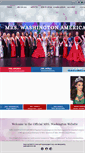 Mobile Screenshot of mrswashingtonpageant.org